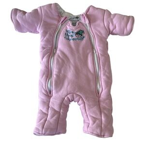 Baby Merlin’s magic sleepsuit Pink